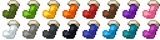 All Stocking item sprites